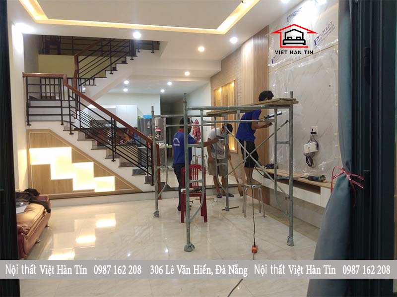thi công nội thất phòng khách