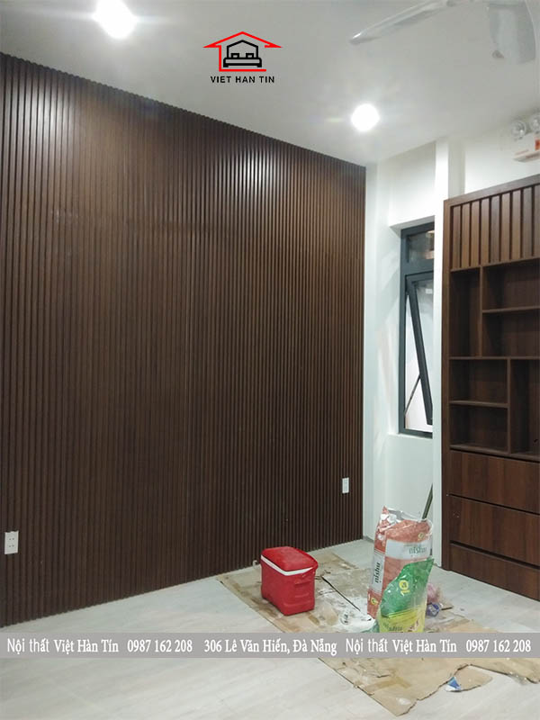 vách ốp tường gỗ sang trọng